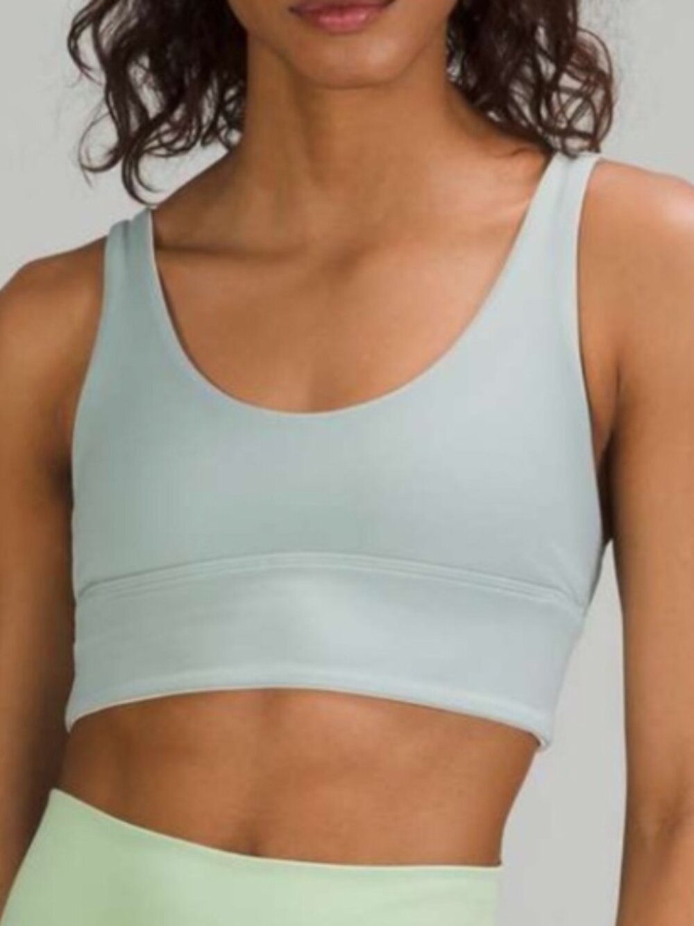 Lululemon Align Bra Silver Blue / White Opal | Reversible | Size 4